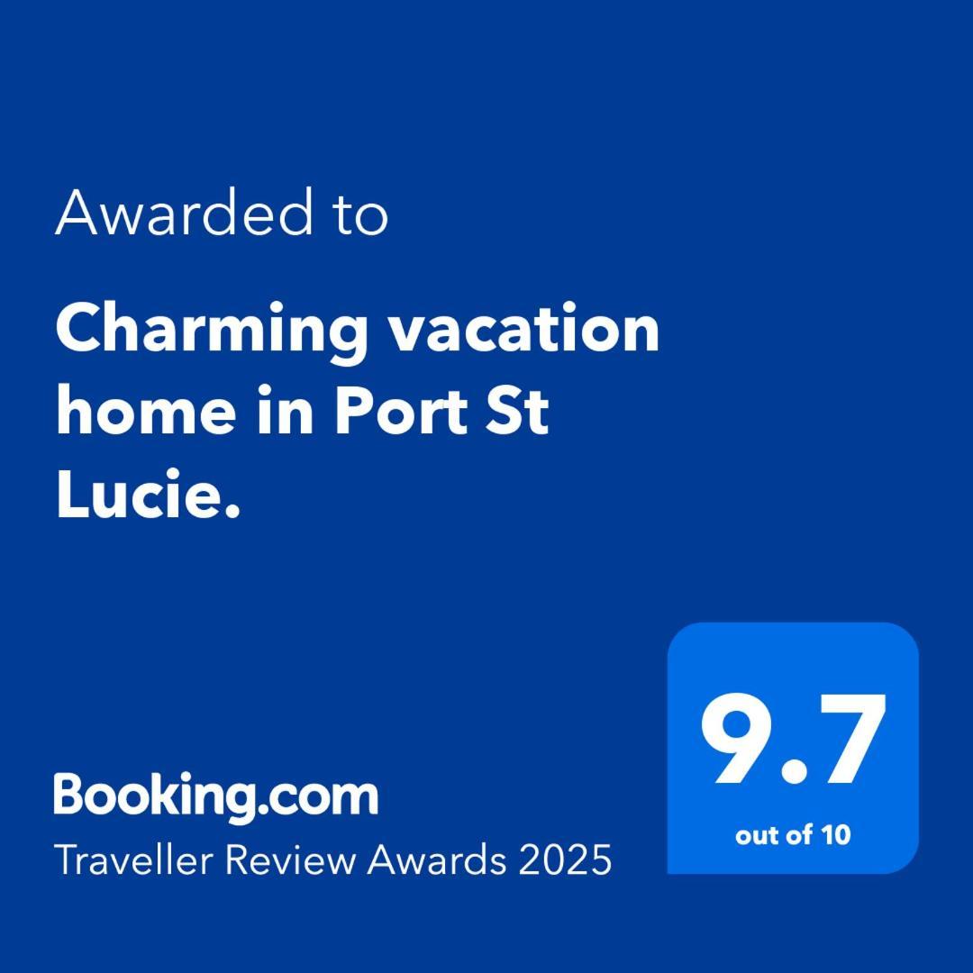Charming Vacation Home In Port St Lucie. Port St. Lucie ภายนอก รูปภาพ
